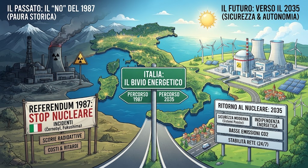 Il ritorno al nucleare: tra la paura di ieri, i dati di oggi e i limiti strutturali dell’Italia