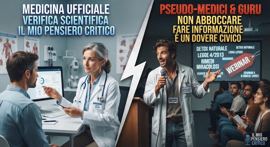 Podcast Episode: “Quando il camice non fa il medico: occhio ai guru della&nbsp;salute”